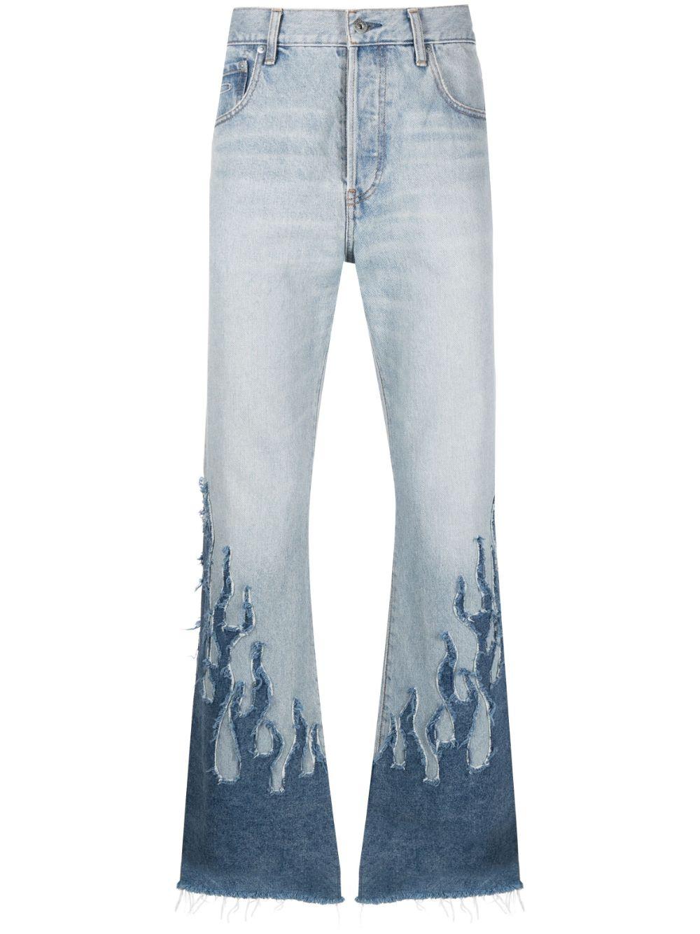 GALLERY DEPT. La Blvd Flared Jeans in Blue for Men | Lyst