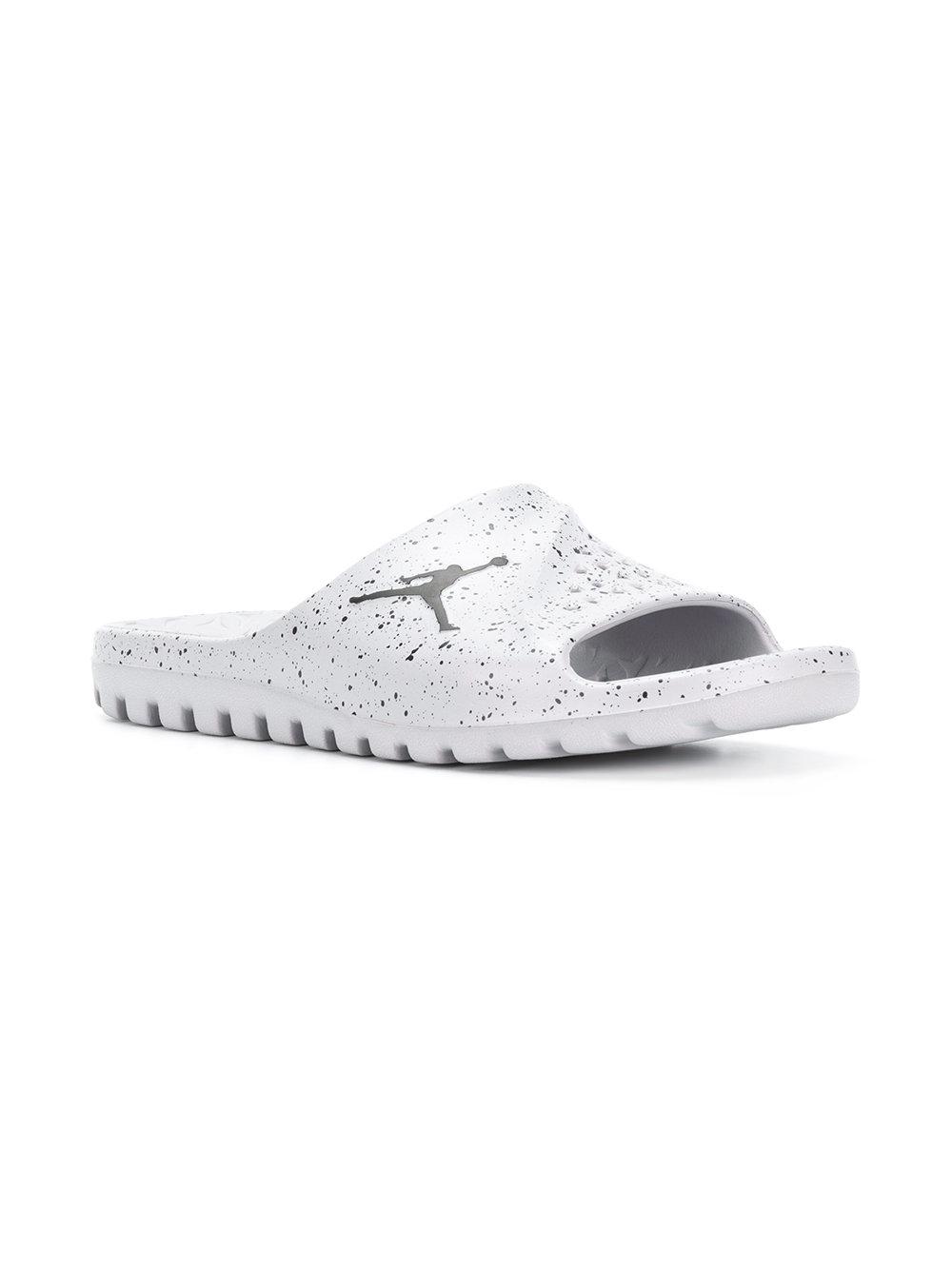 Nike Jordan Superfly Slides in Grey (Gray) for Men - Lyst