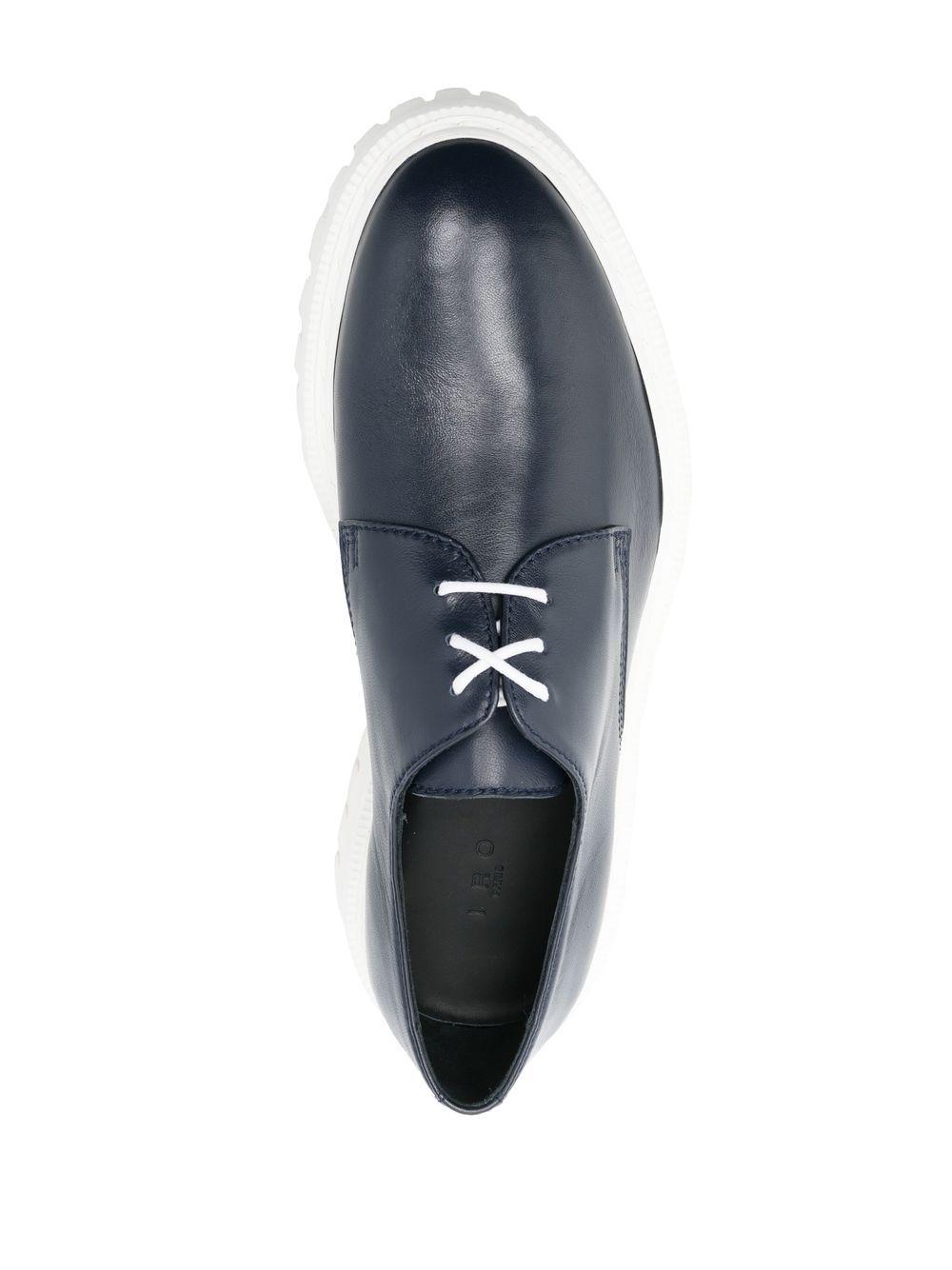 IRO Leather Derby Shoes in Blue for Men | Lyst