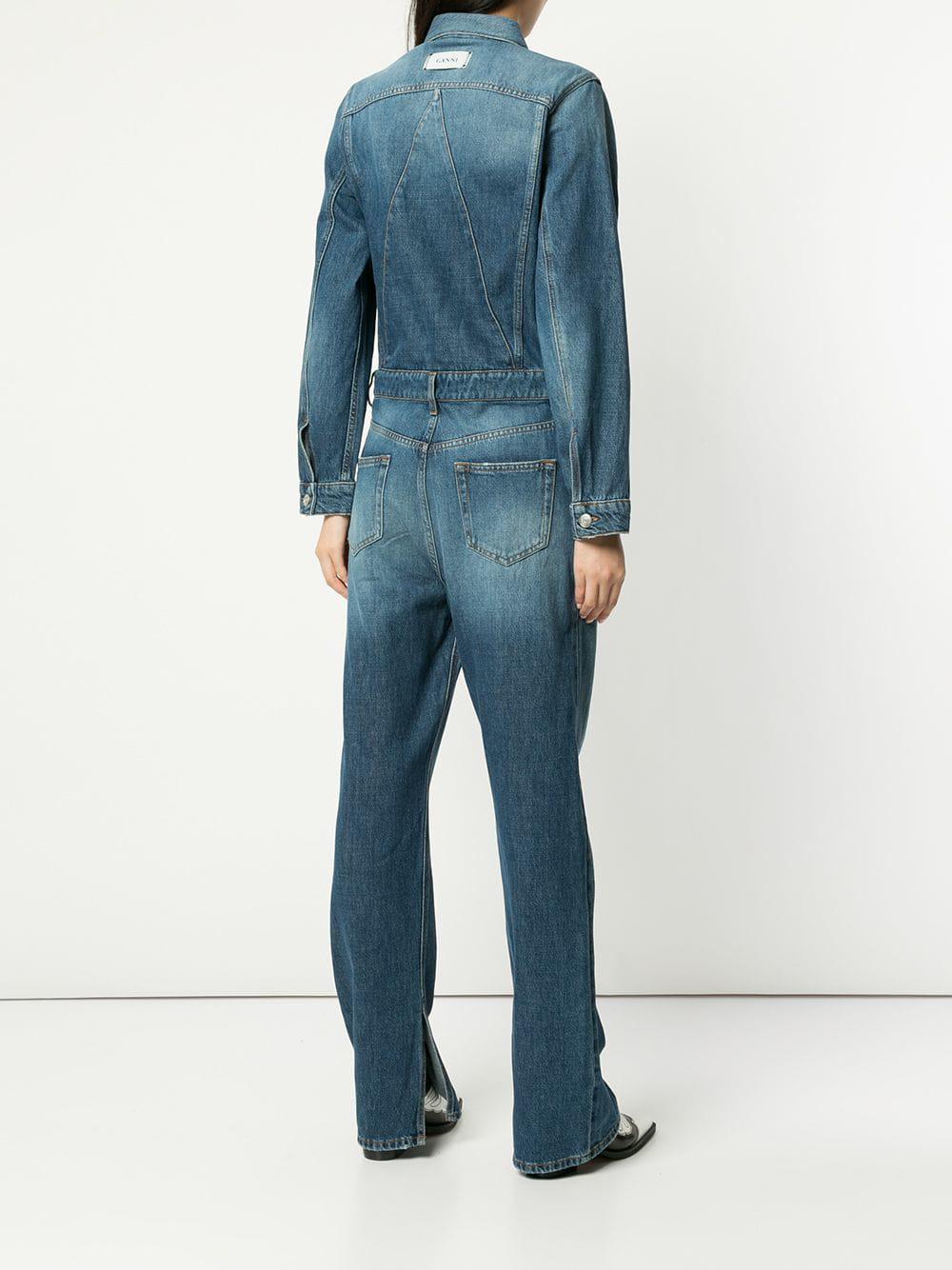 ganni boiler suit