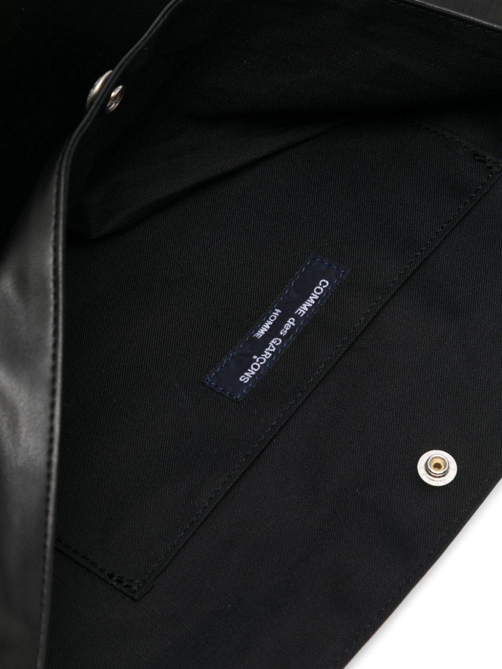 COMME des GARÇONS HOMME ブラックレザーショルダーバッグ 新品 COMME des GARCONS HOMME ショルダーバッグ - メルカリ