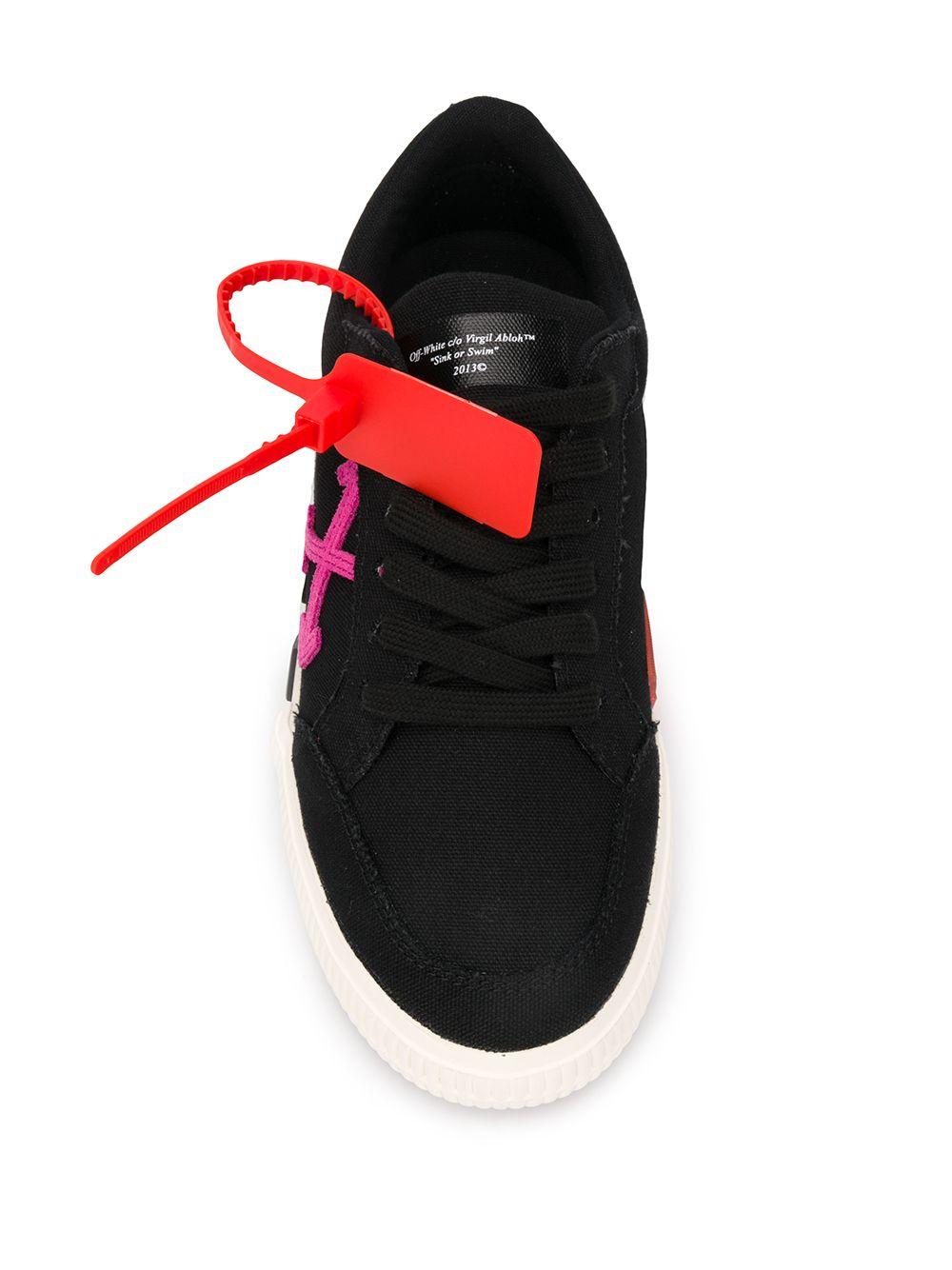 Off-White c/o Virgil Abloh Canvas Vulcanized Low-top Sneakers in 