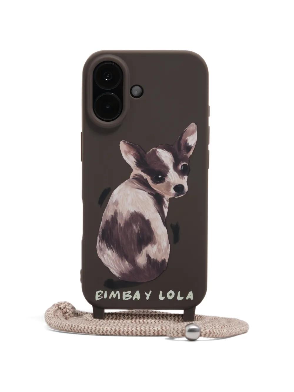 bimba-y-lola-brown-Dog-Print-