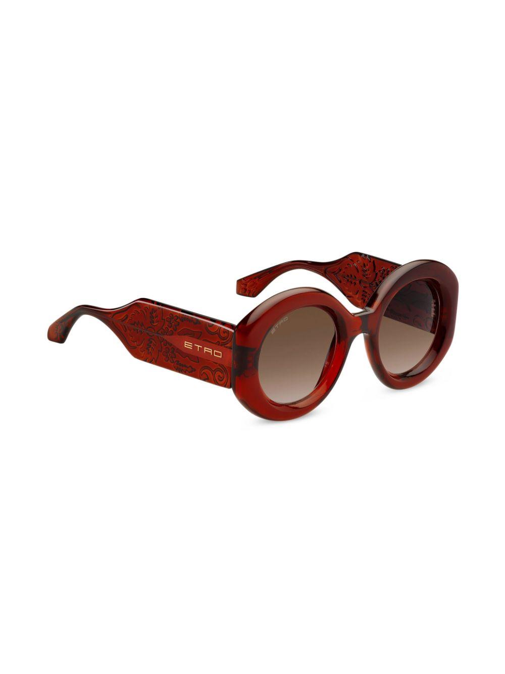 Etro Paisley Sunglasses in Brown Lyst UK