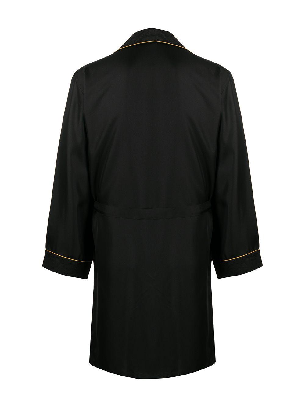 mens versace silk robe