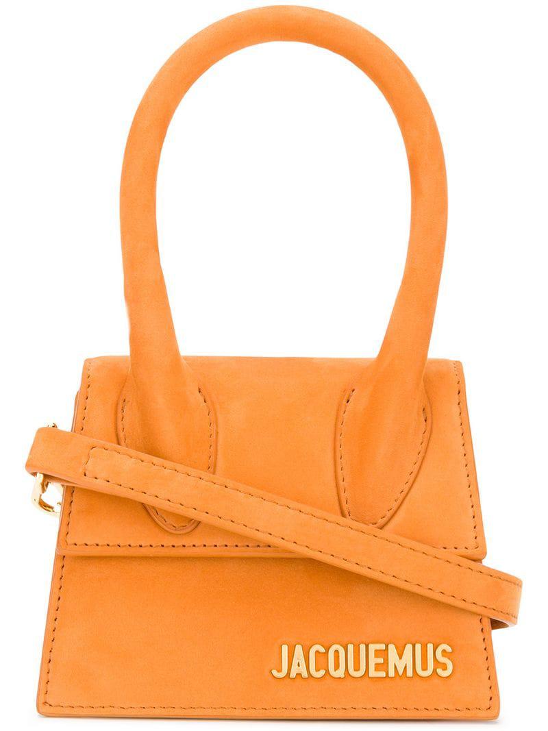 Jacquemus Le Chiquito Moyen Top Handle Bag Leather Black | Mini borsa |  fashionette