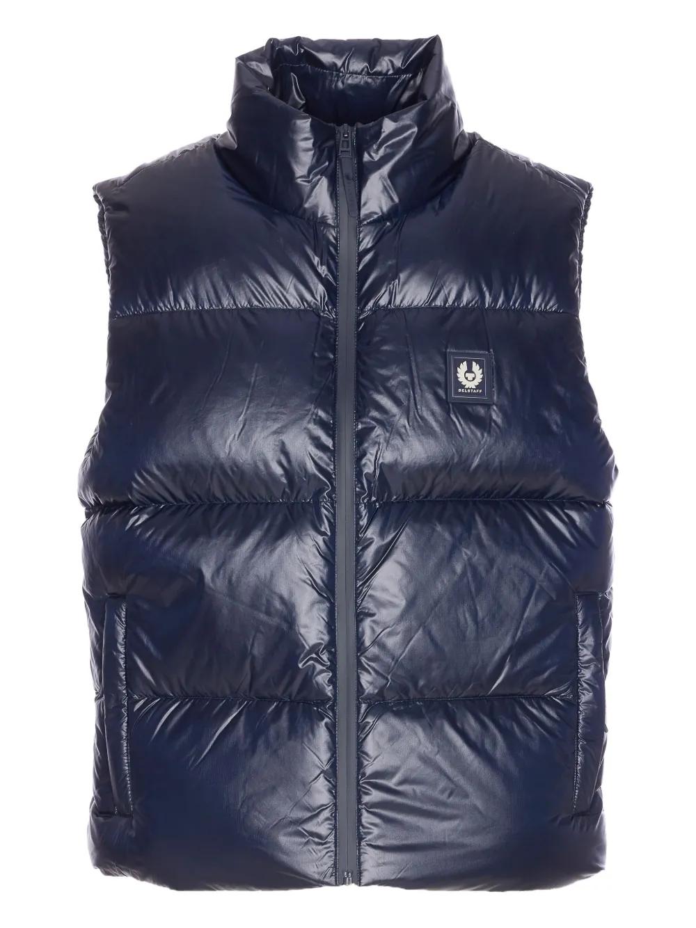 Gilet Belstaff Vert Matelassé – Taille L Homme, Made In England, état Très Bon
