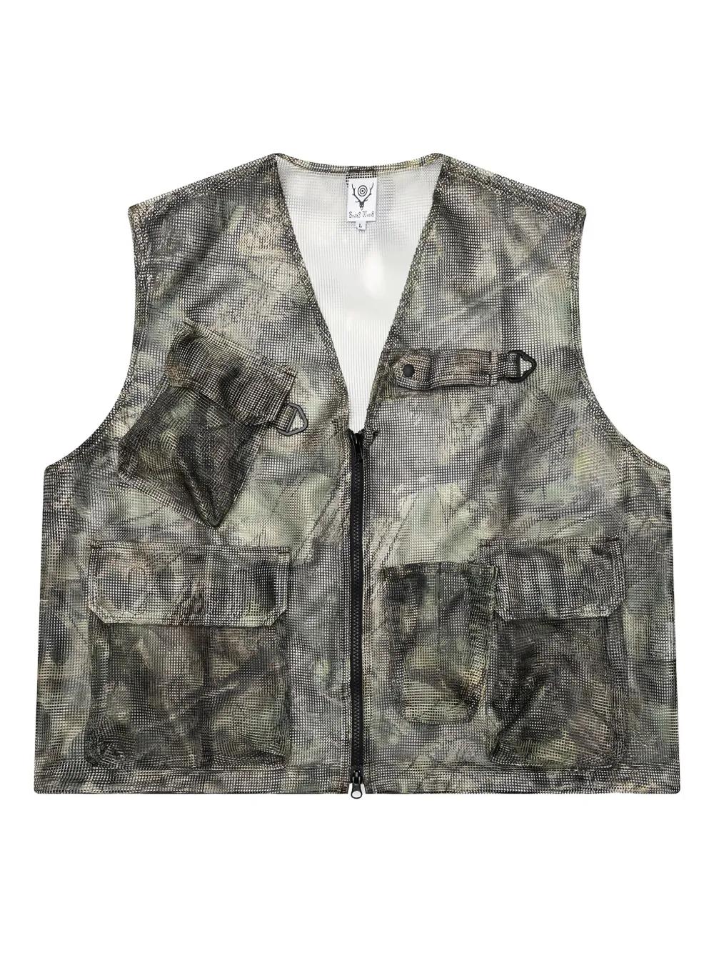 ウェア south2west8 bush mesh vest South2 West8 Bush Trek Mesh Vest in Gray for Men | Lyst
