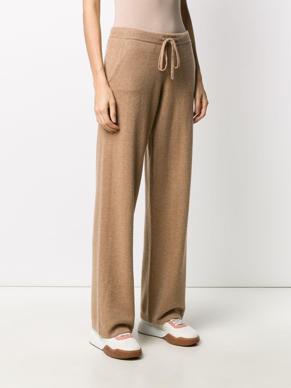 Chinti & Parker Embroidered Logo Cashmere Track Pants - Lyst