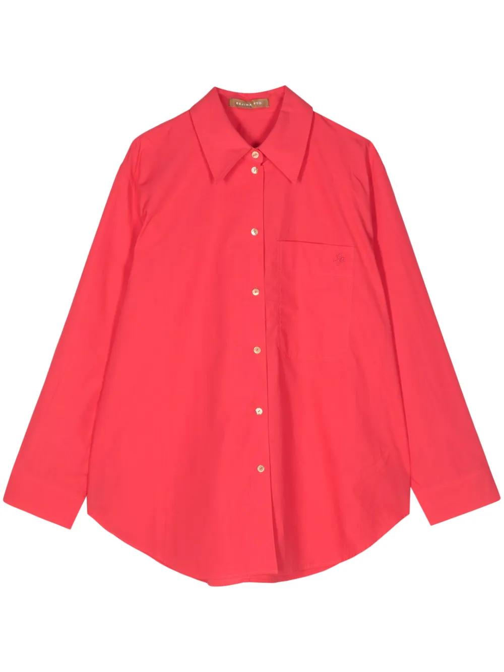 REJINA PYO カジュアルシャツ レディース Caprice Shirt Organic Cotton Blue – REJINA PYO