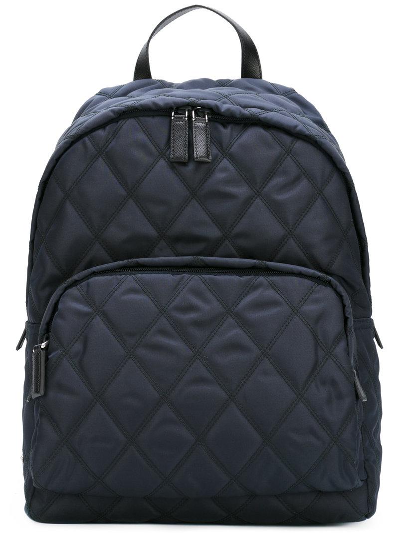 prada quilted backpack