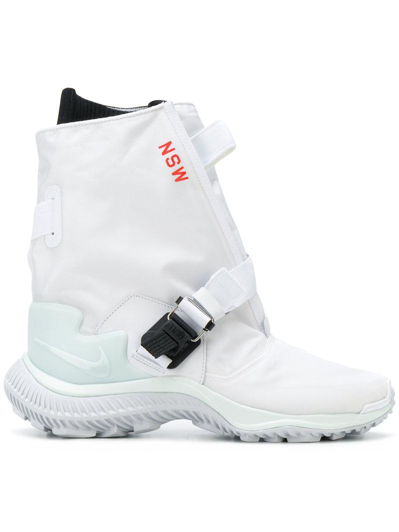 Nike Synthetic Lab Gyakusou Nsw Gaiter Boot Sneakers in White - Lyst