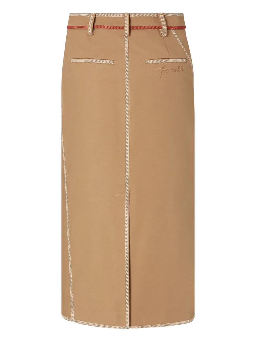 Fendi Mid-length skirts for Women | Online Sale up to 83