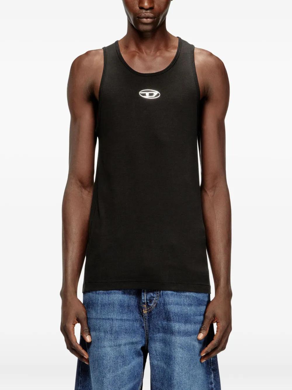 DIESEL Men's Sleeveless Knit Tシャツ DIESEL Men´s Sleeveless Knit Tシャツ-L