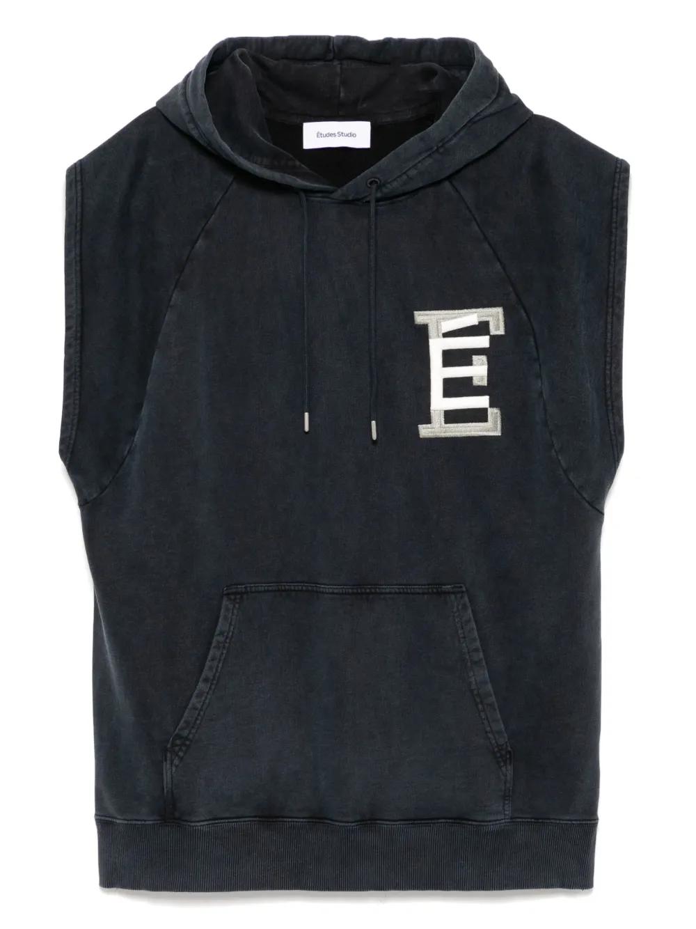 パーカー・フーディ Etudes Hoodie Études Studio - REGULAR HOODIE ÉTUDES BLACK | Études Studio