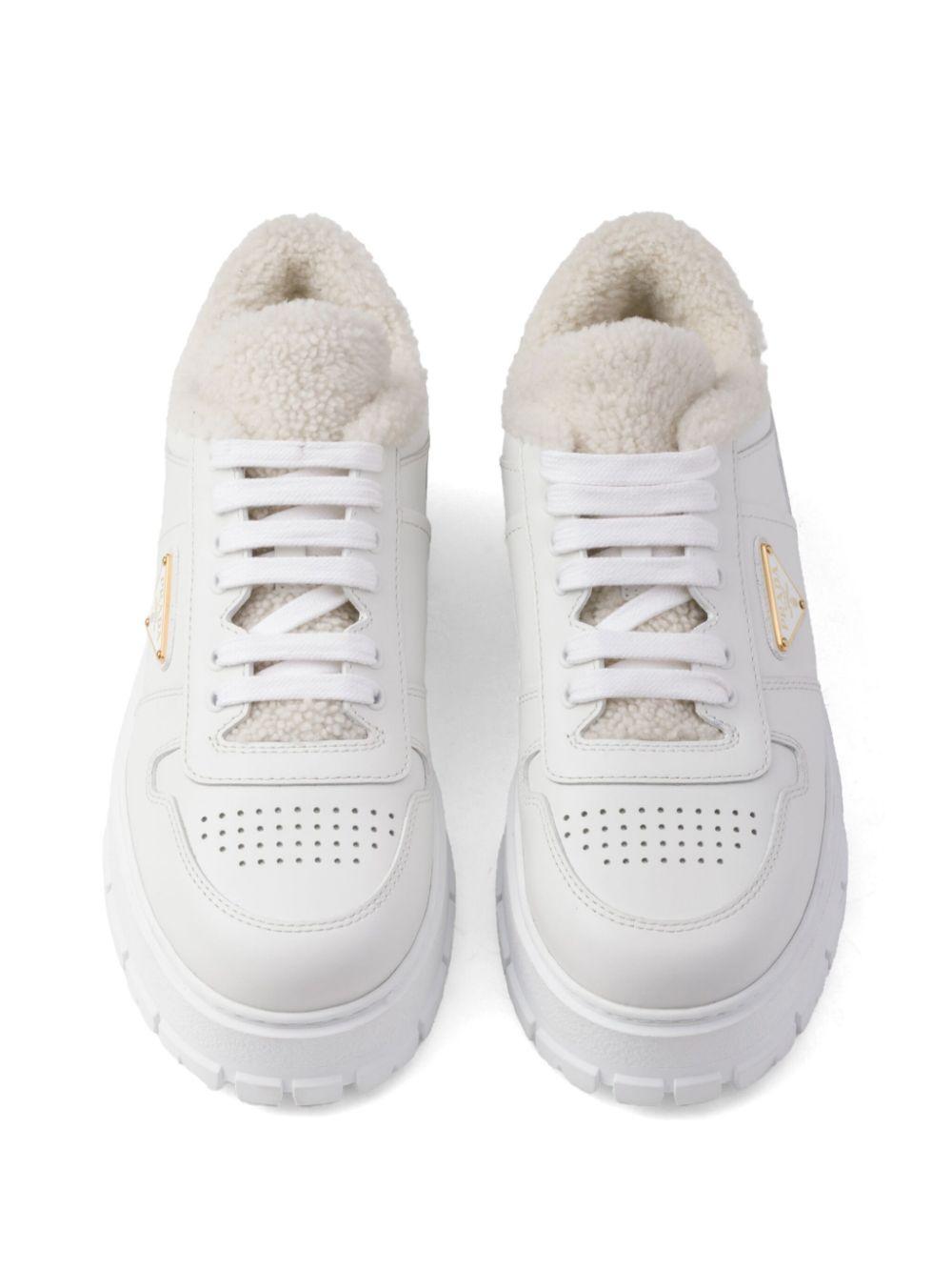 Prada fur sneakers sale