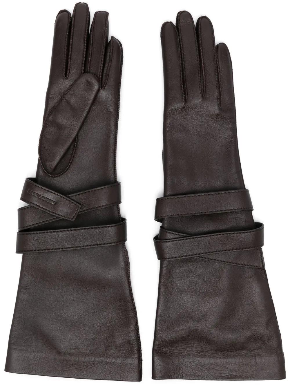 Women's Saint Laurent Gloves | Lyst