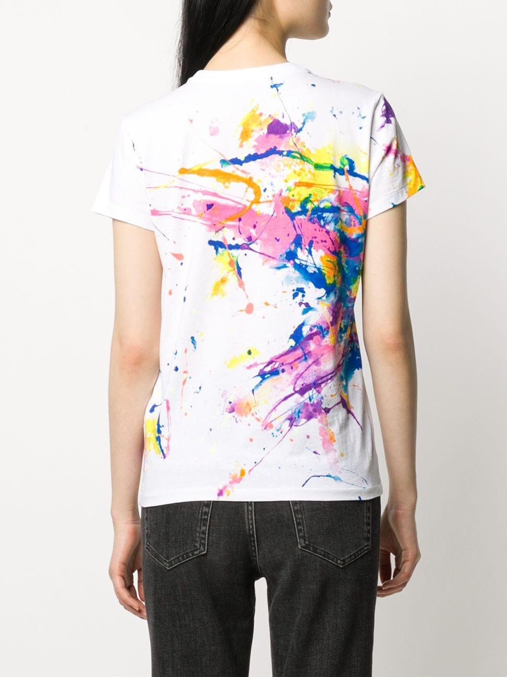 ralph lauren paint splatter shirt