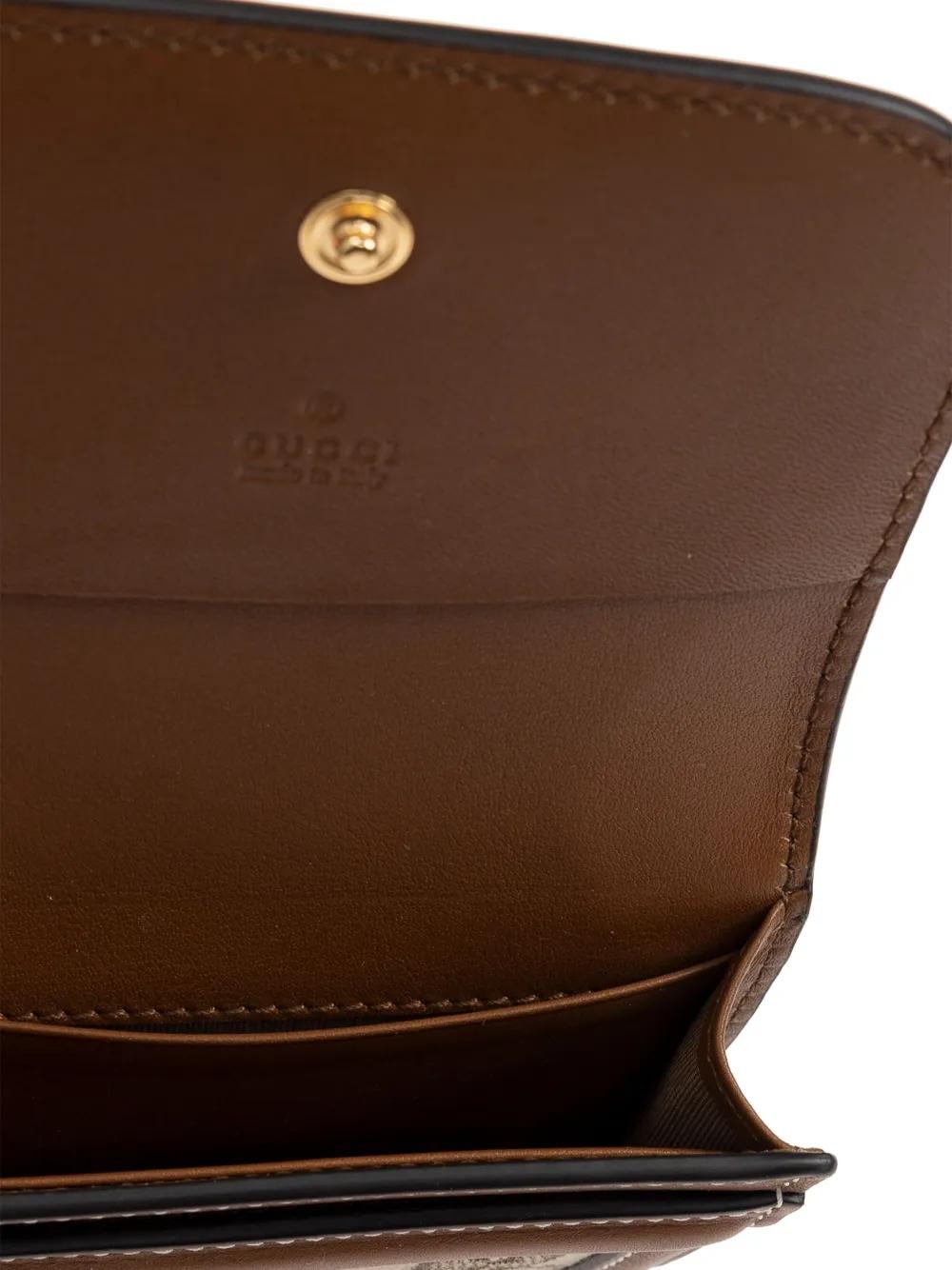 Gucci Blondie Card Case in Brown | Lyst Canada