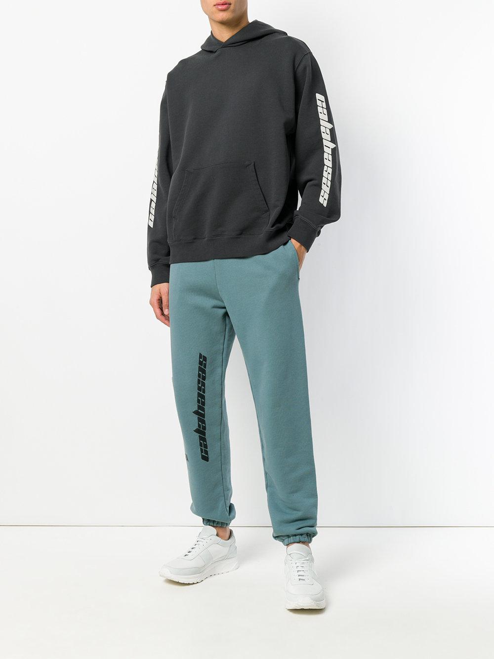 yeezy embroidered sweatpant