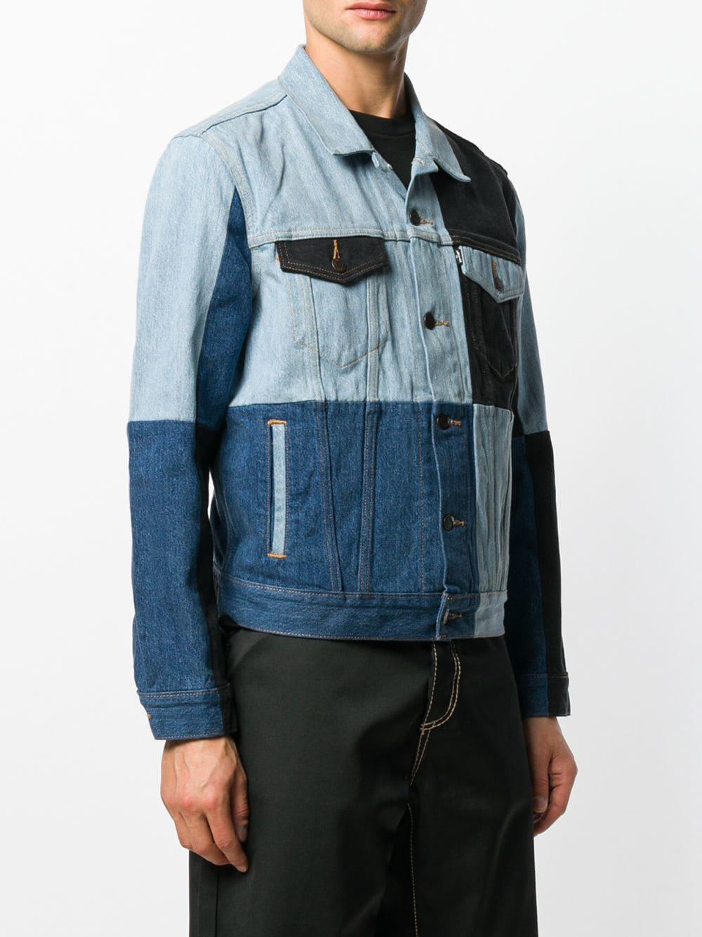 Gosha Rubchinskiy Denim Levi's Patchwork Jacket in Blue for Men | Lyst  Canada
