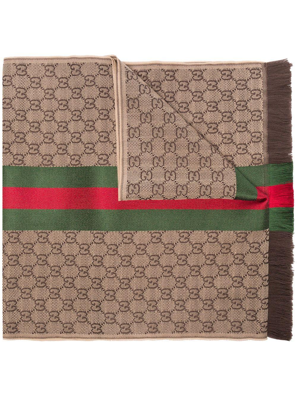 Gucci Web Snake Scarf for Men's 2016 Collection 