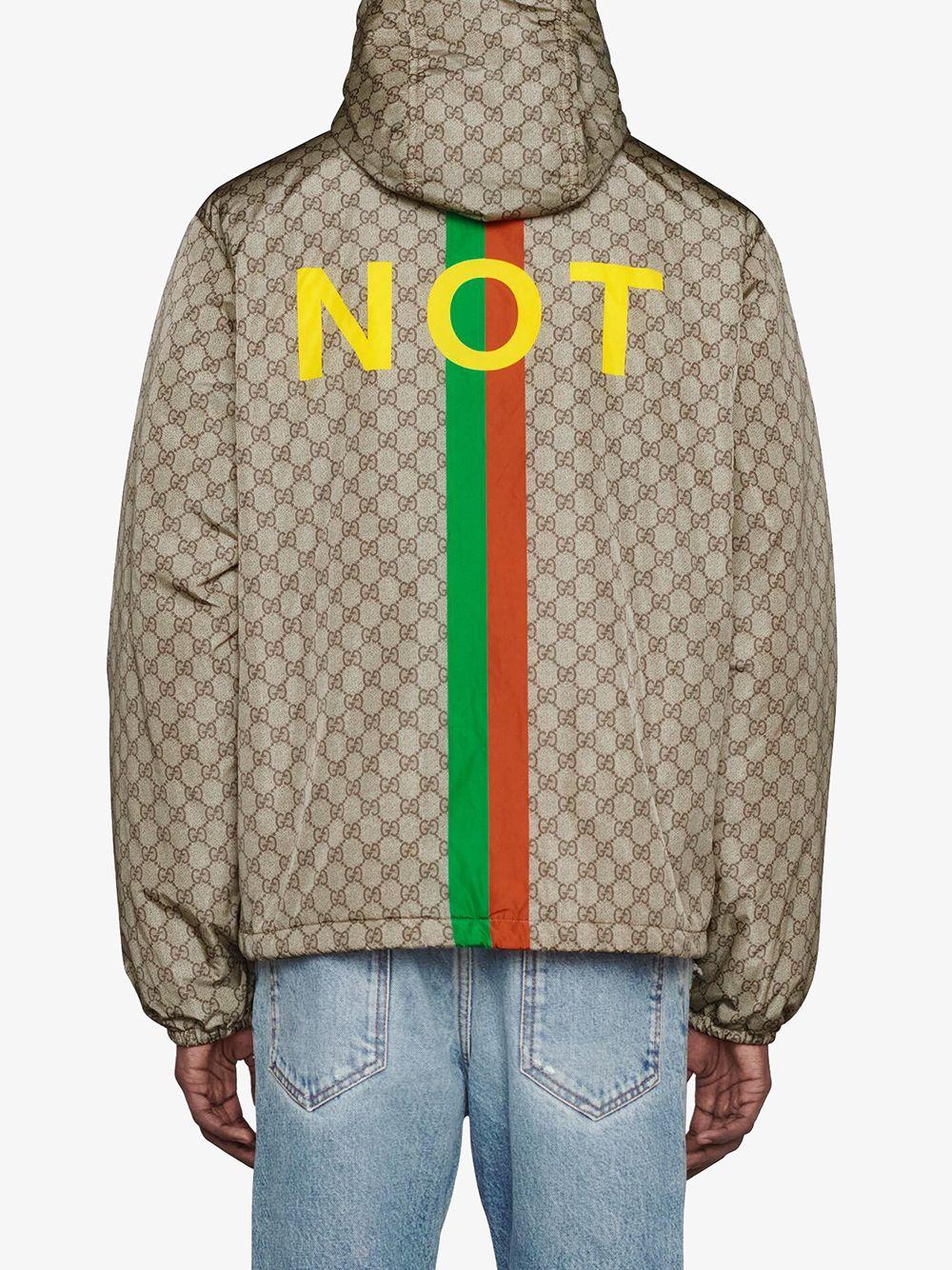 Gucci jacket sales green red