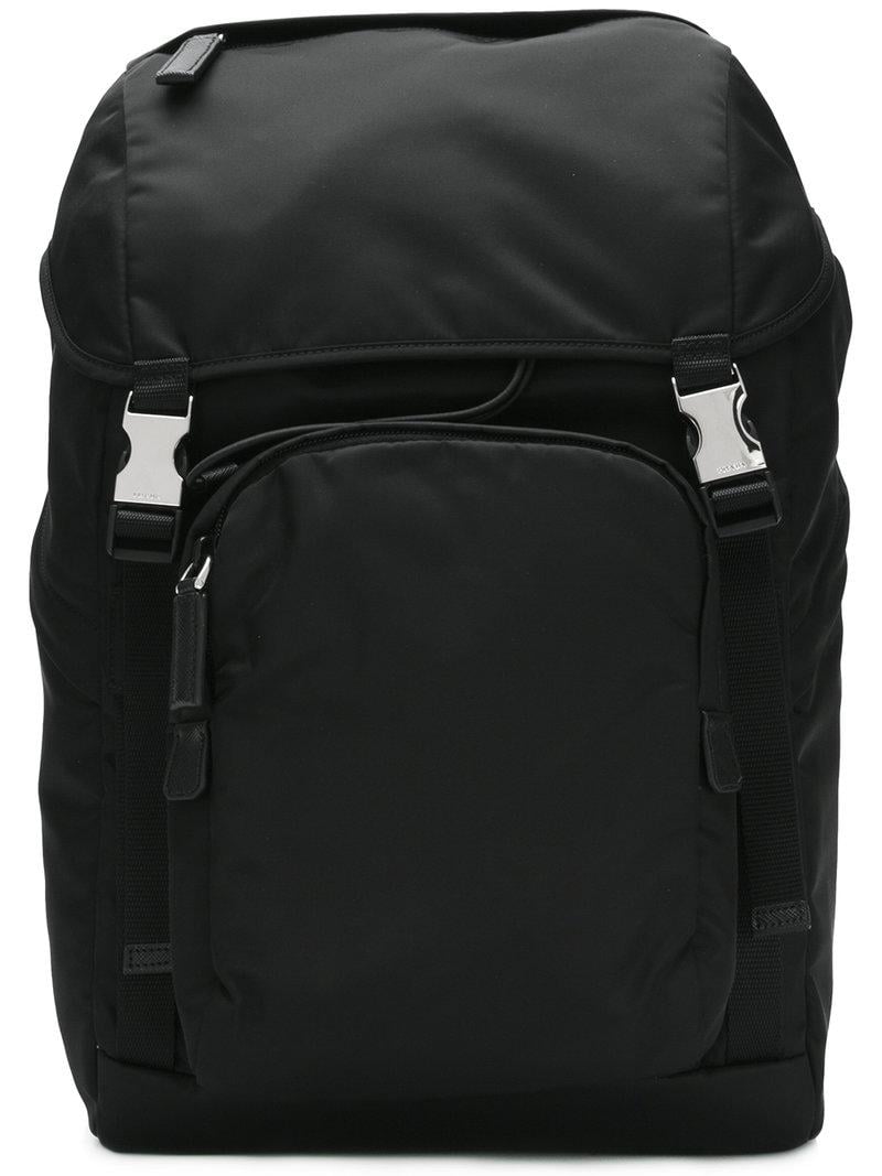 double buckle backpack