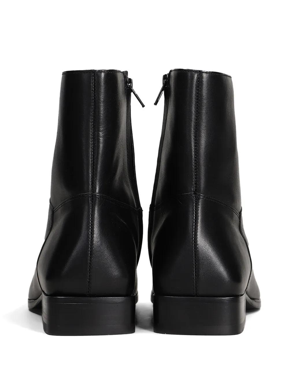 Fear Of God Bottines En Cuir À Fermeture Zippée in Black for Men