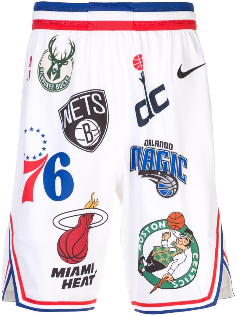 white supreme shorts