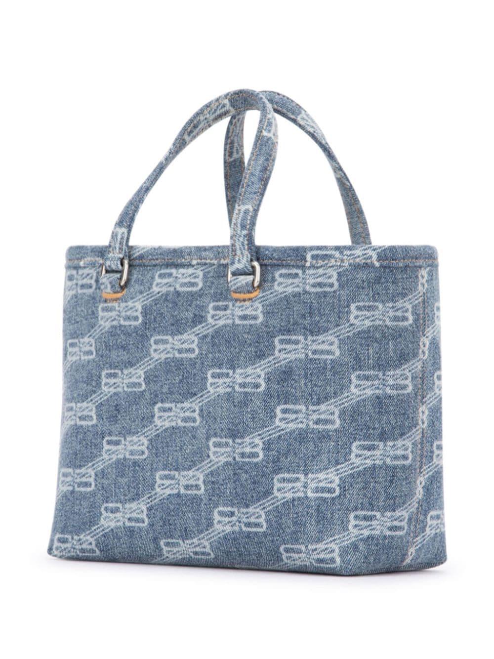 【BALENCIAGA】East-West Small Shopper Bag Balenciaga Barbes Mini East-West Shopper Tote Bag