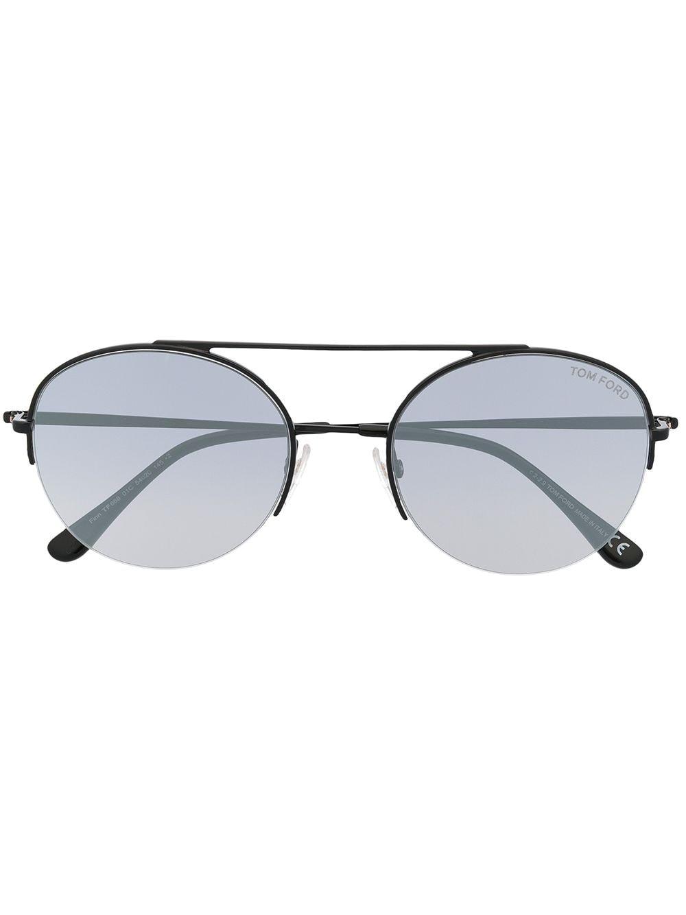 Tom Ford Runde Sonnenbrille mit Farbverlauf in Schwarz für Herren - Lyst