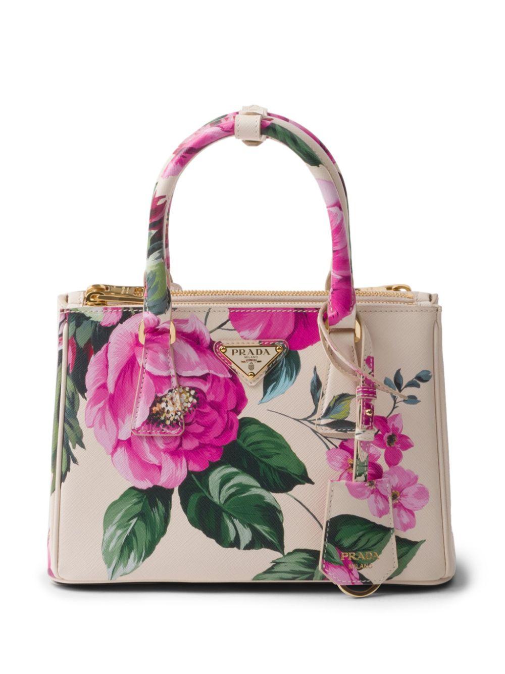 Leather Tote Bag Prada Handtasche Aus Saffiano Leder Prada Women&