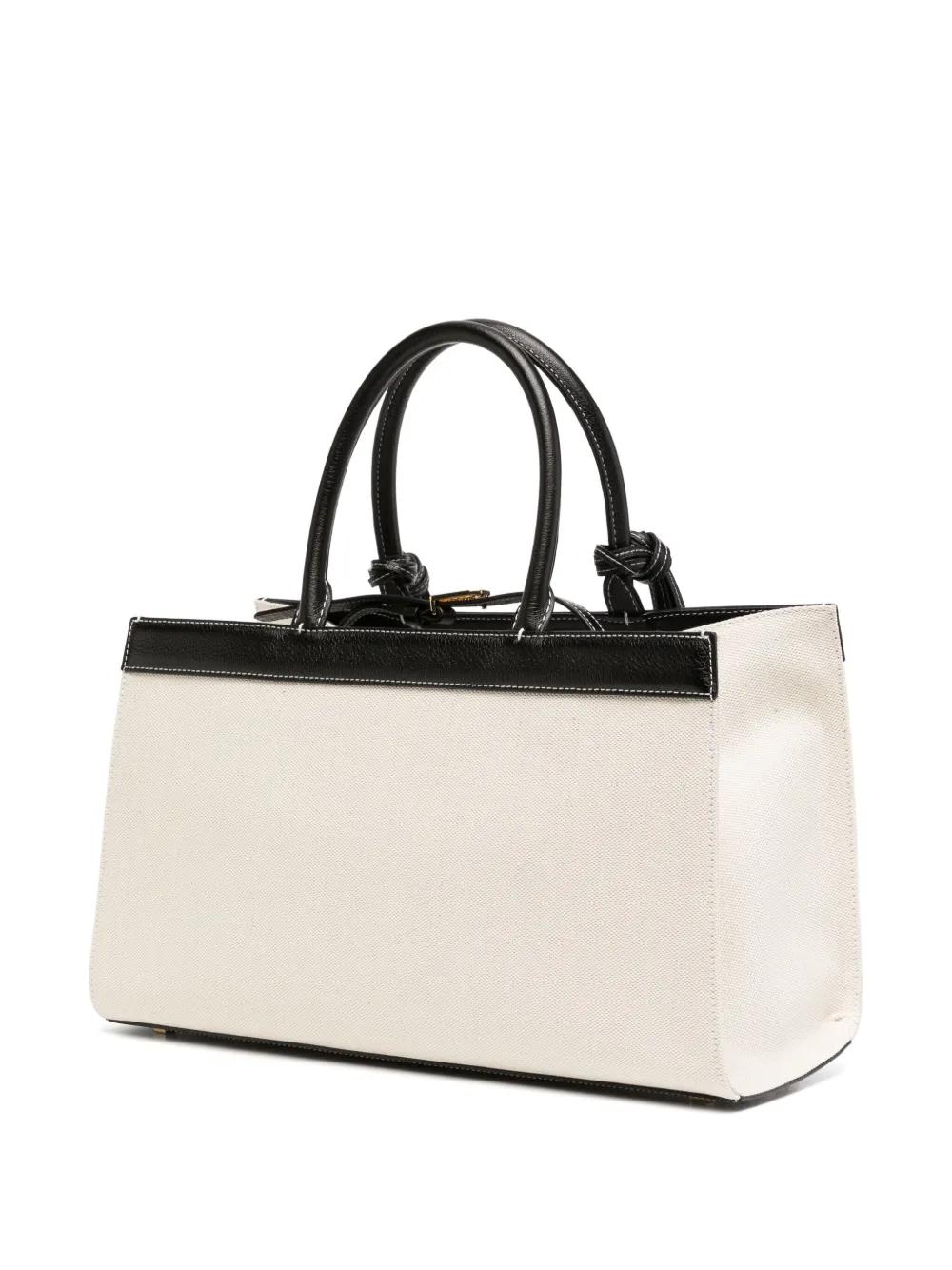 [RECTO] / ☆ 25SS IBIZA CABAS BAG IN CANVAS / ECRU Ibiza Canvas Tote Bag Aesthetic Bag for Women Shoulder Bag
