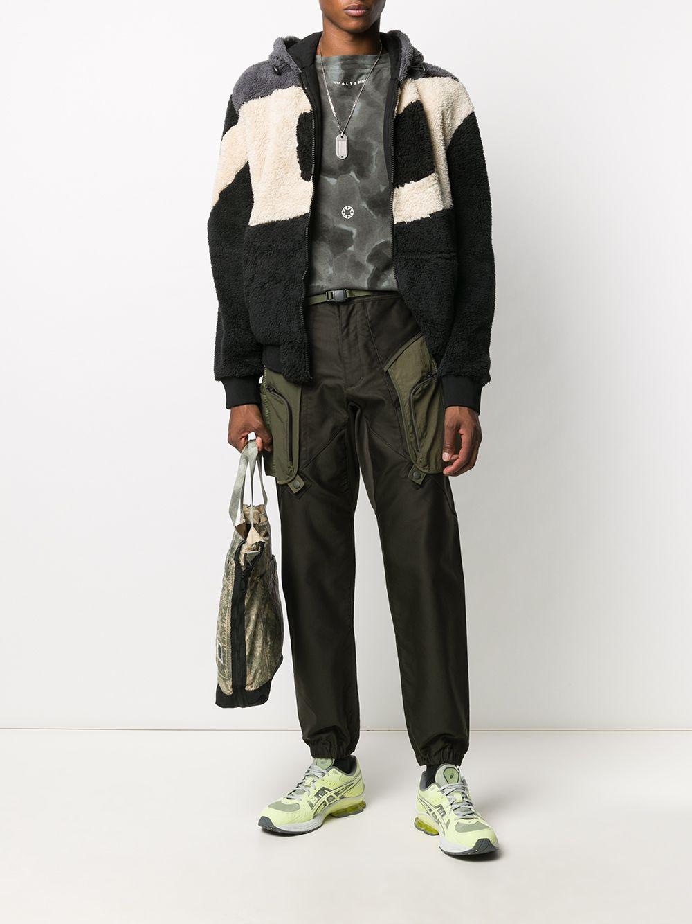 belted cargo trousers
