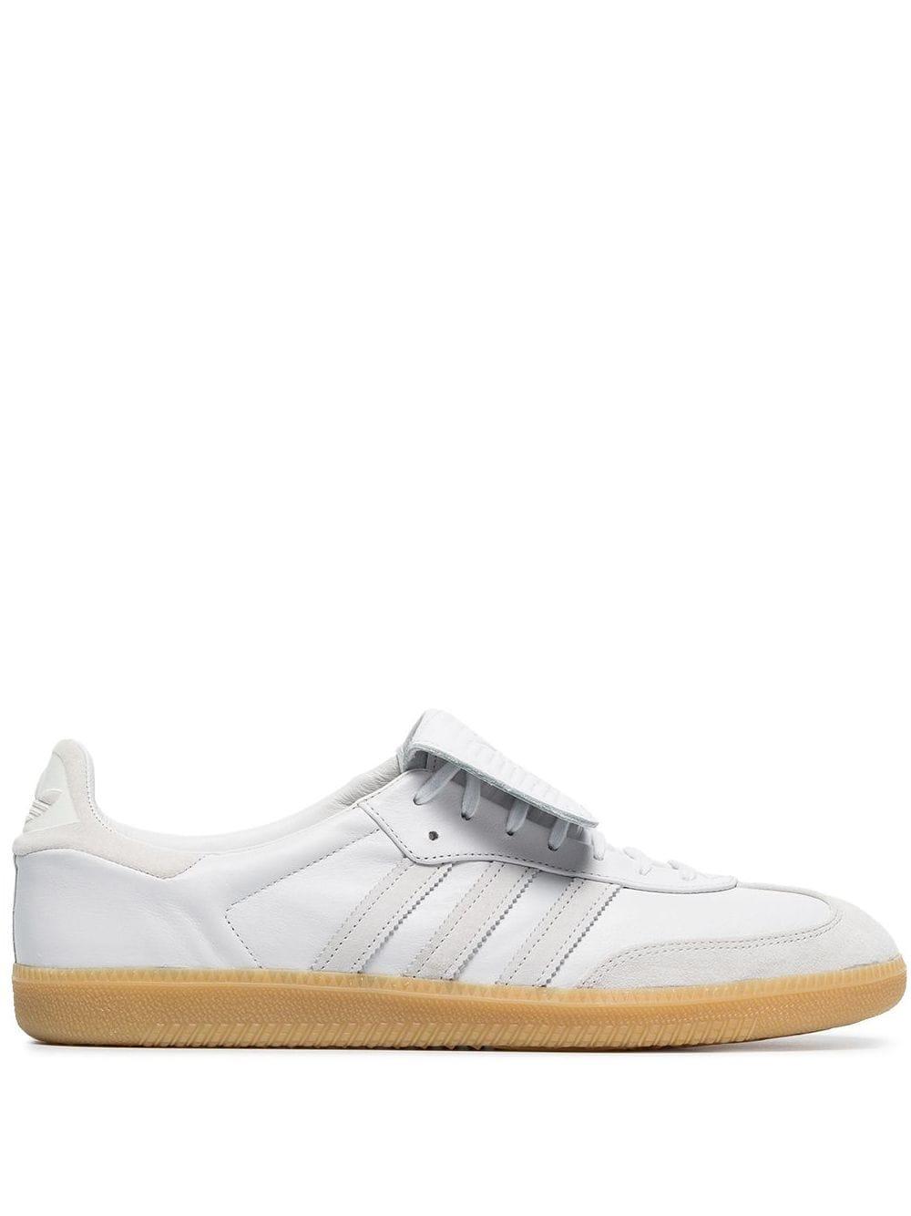 white leather sambas