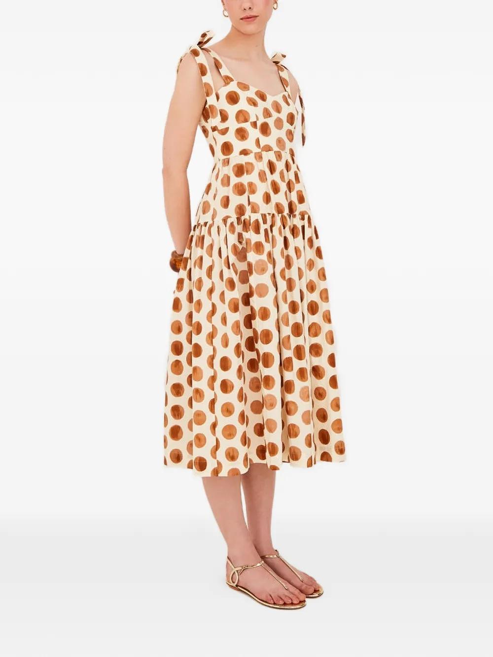 brown cream dress Women's White Ida Maxi Dress Cream in Size Medium by Outcast