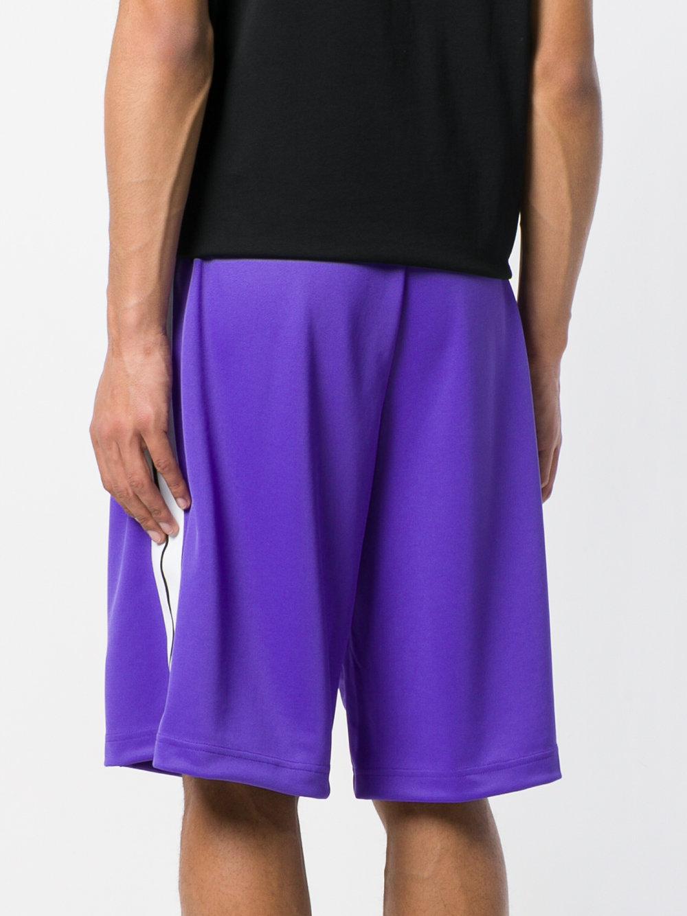 purple palm angels shorts