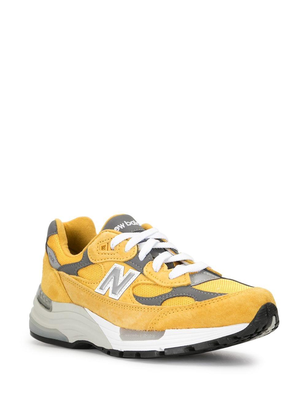 New Balance 992 - Running Shoes in Yellow for Men | Lyst