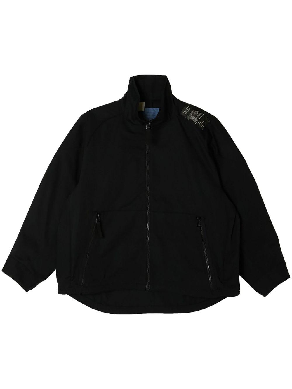 N. Hoolywood Zip-Up Jacket in Black for Men | Lyst