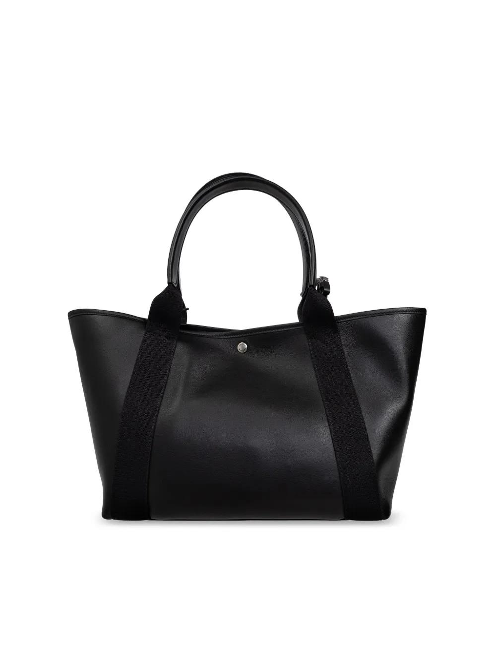 トートバッグ Balenciaga Black Canvas Medium Biarritz Shopping Bag Balenciaga Biarritz Medium Tote Bag | Neiman Marcus