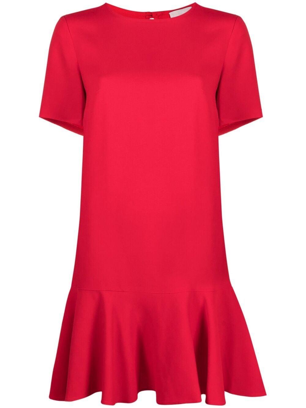 L'Autre Chose Kleid mit tiefer Taille in Rot | Lyst AT