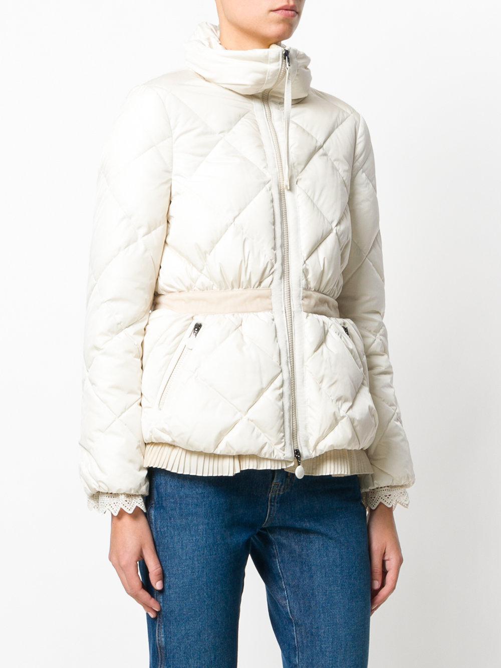 Moncler Lace Mary Quilted Jacket in 