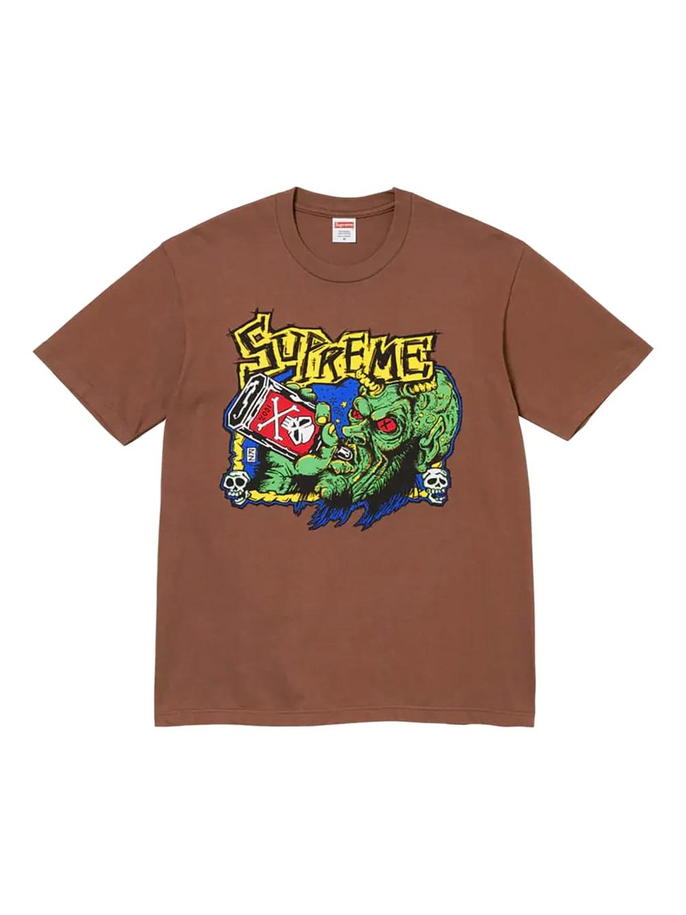 Supreme Fuckin Blowout-Graphic T-Shirt in Brown for Men | Lyst UK