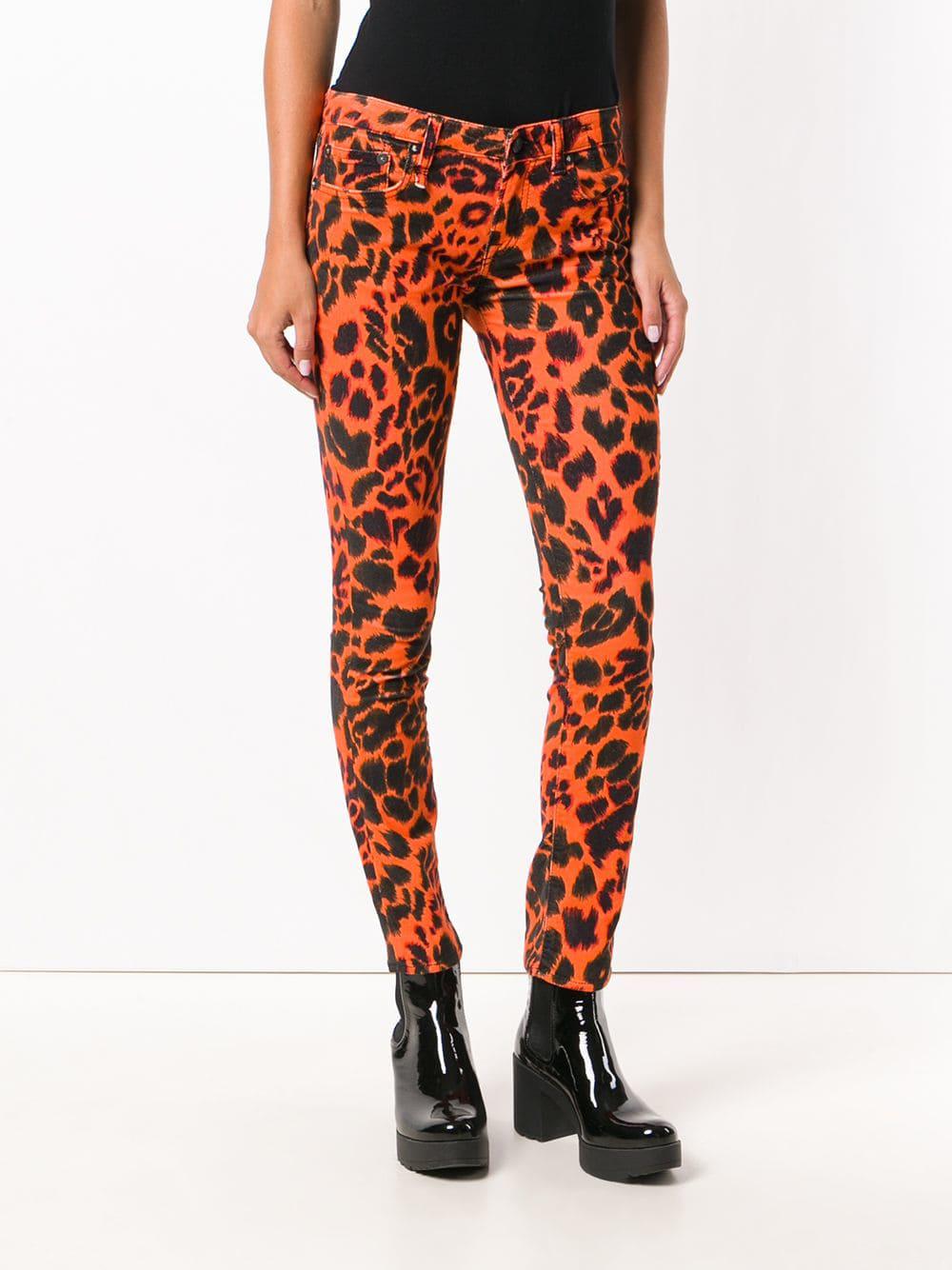 r13 leopard pants