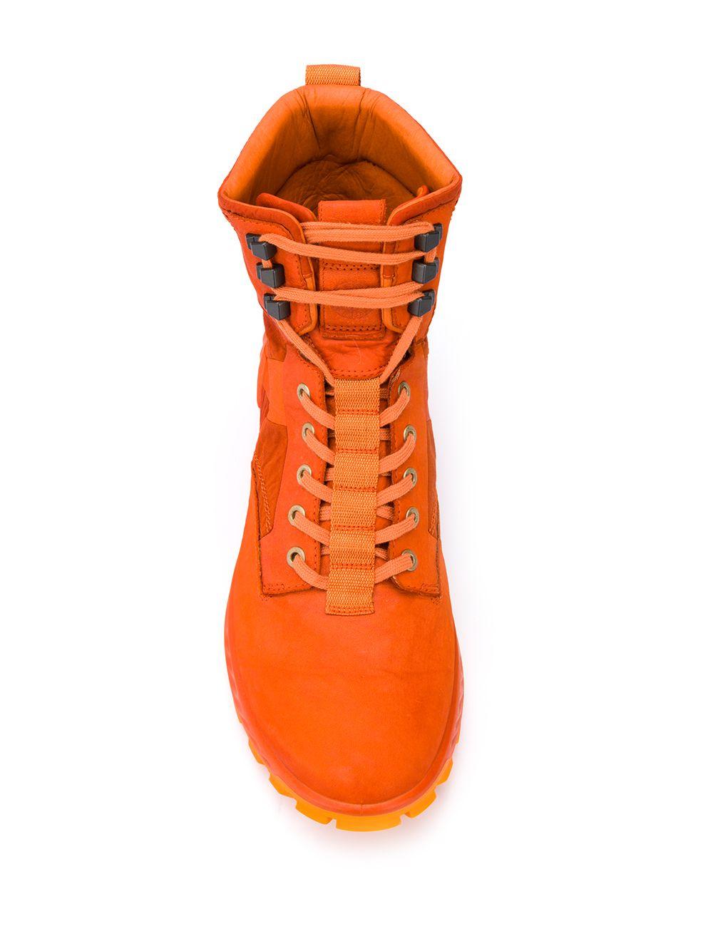 Stone Island Exostrike Boots in Orange for Men | Lyst