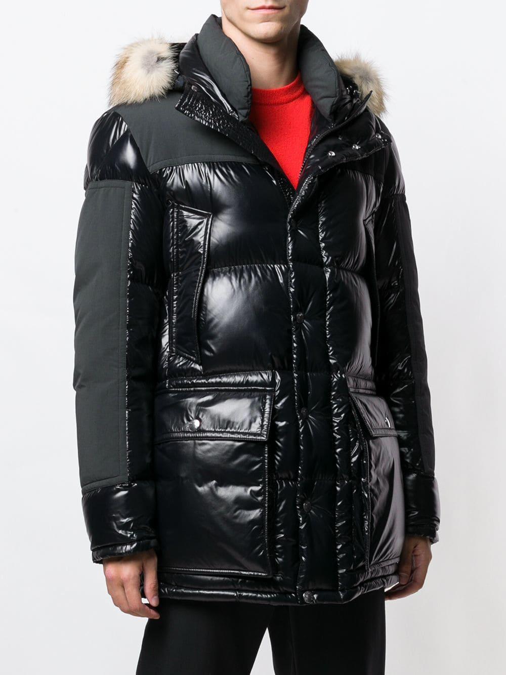 Moncler Synthetic Frey Padded Jacket in Black for Men - Save 35% - Lyst