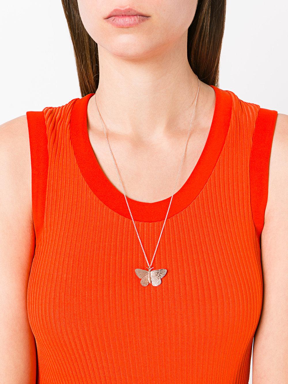 alex monroe butterfly necklace