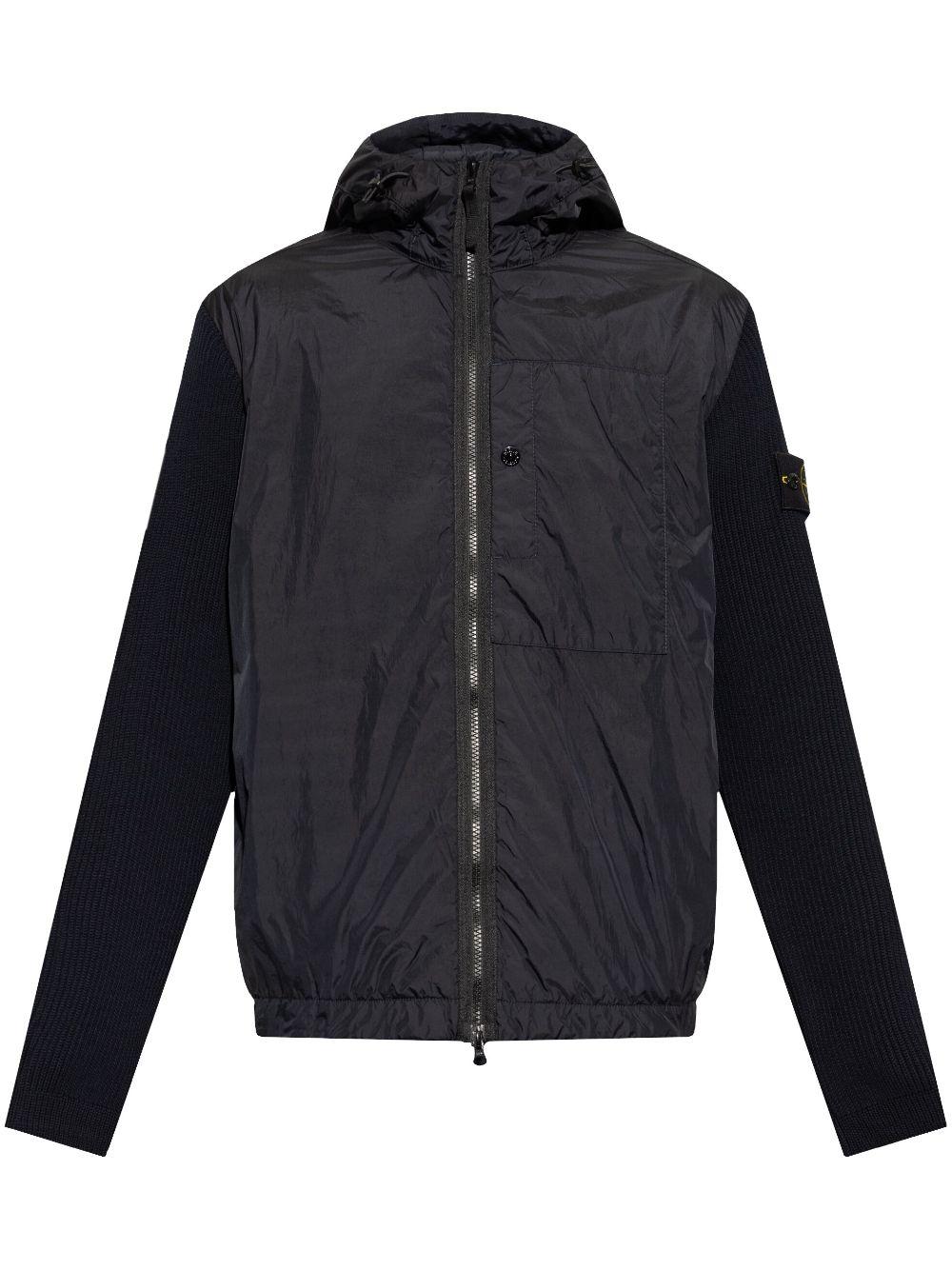 Stone Island メンズ ブルー コンパスバッジ ジャケット ジャケット