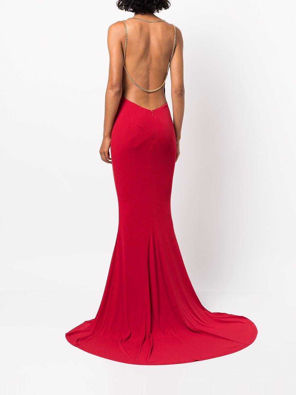 Valentina red bridesmaid clearance dresses